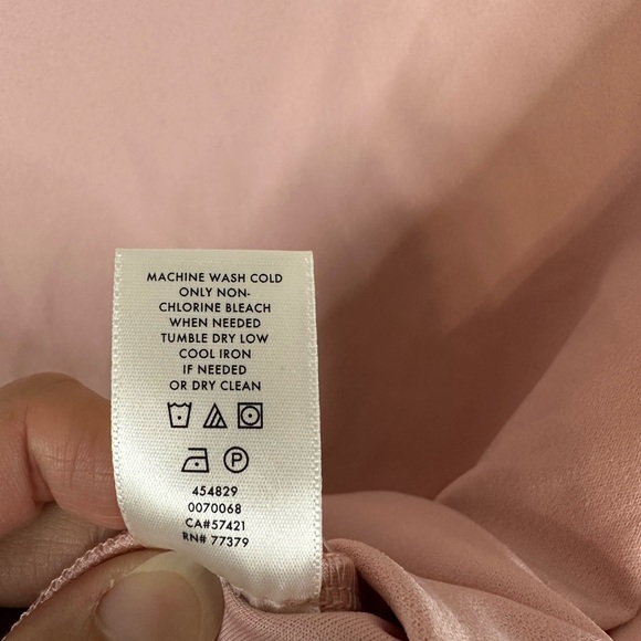 Ann Taylor | Blush Ruffle Blouse - Picture 7 of 9